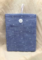 Bluebell Speckle Padded Soft E-Reader Sleeve