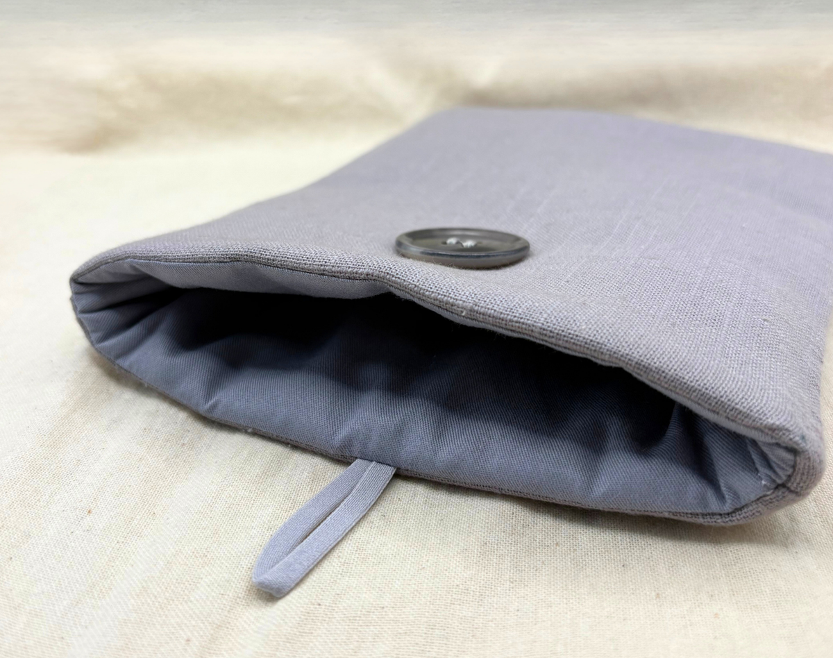 Study In Grey Padded Soft E-Reader Sleeve