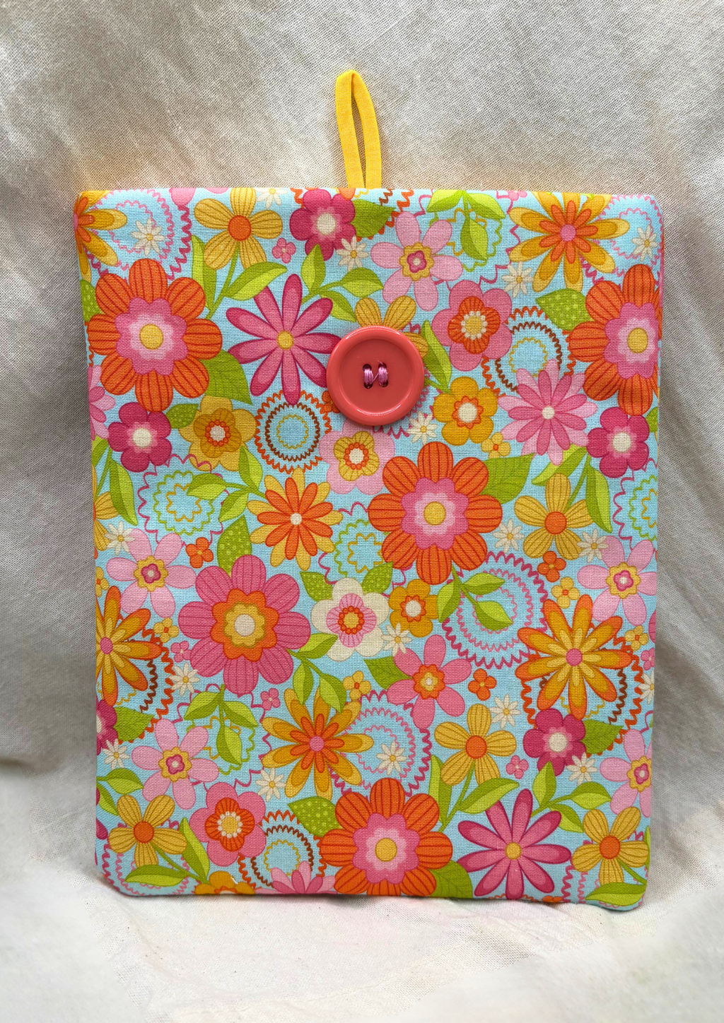 Happy Daze Padded Soft E-Reader Sleeve